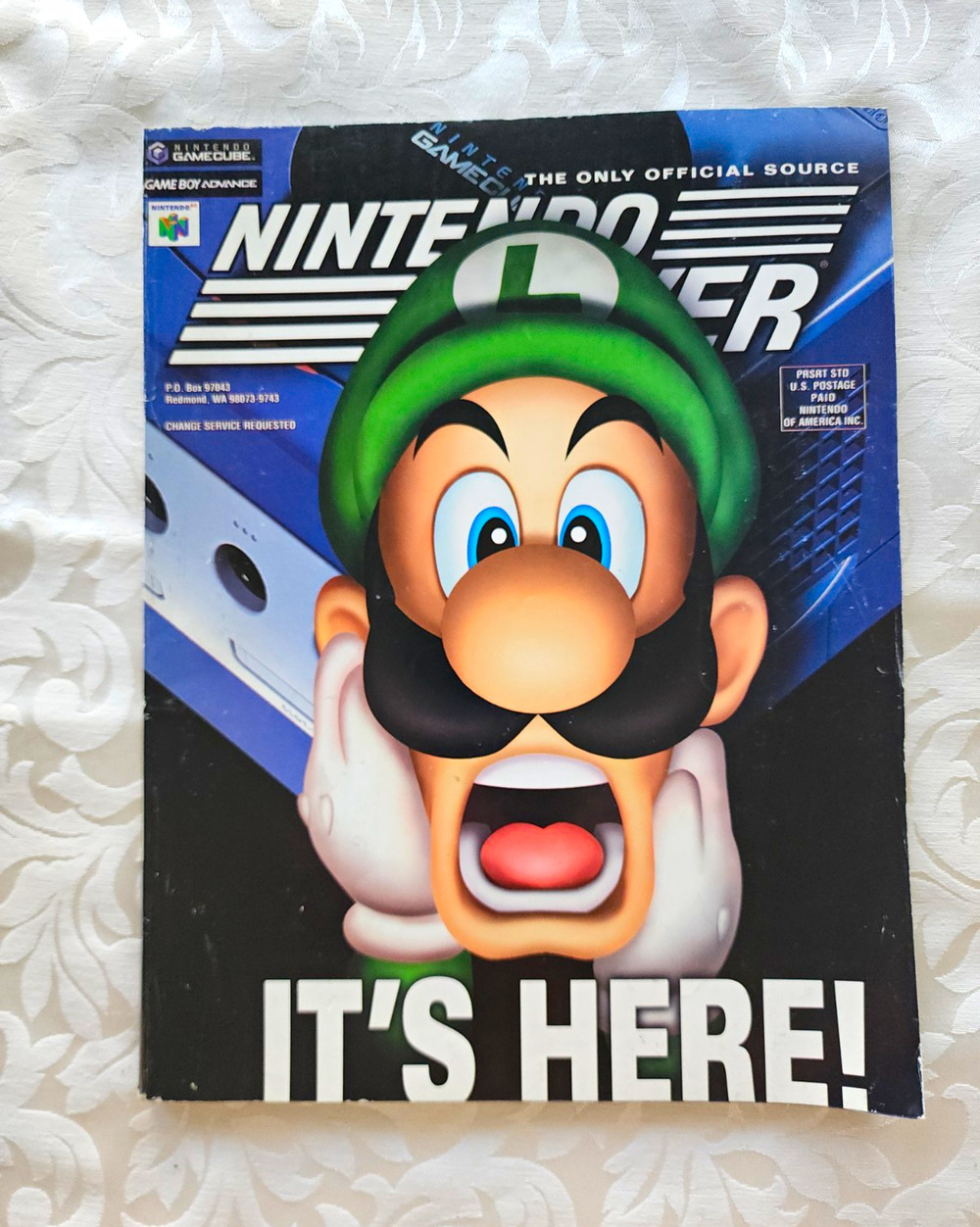 Nintendo Power Issue 175 May 2003 "It's Here!" Luigi Cover, English Illustrated